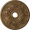 Ekena Millwork Acanthus Twist Medallion (Canopies up to 8 3/8"), 23 5/8"OD x 4 5/8"ID x 1 7/8"P, Rubbed Bronze CM23ACRZS - alternate 1